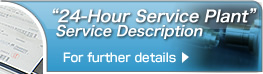 24-Hour Service Plant Service Description
